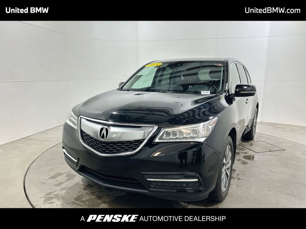 Used 2015 Acura MDX SH-AWD w/ Technology Package