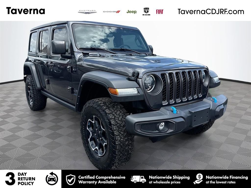 Used 2023 Jeep Wrangler Unlimited Rubicon 4xe w/ Cold Weather Group
