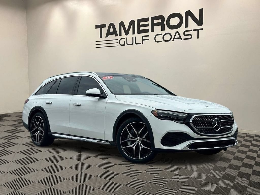 Used 2025 Mercedes-Benz E 450 4MATIC All-Terrain Wagon image 1