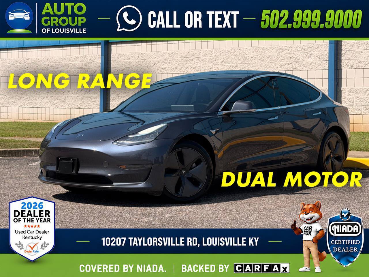Used 2019 Tesla Model 3 Long Range