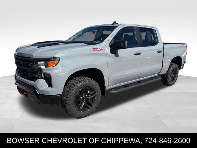 Certified 2025 Chevrolet Silverado 1500 Custom Trail Boss AWD/4WD image 1