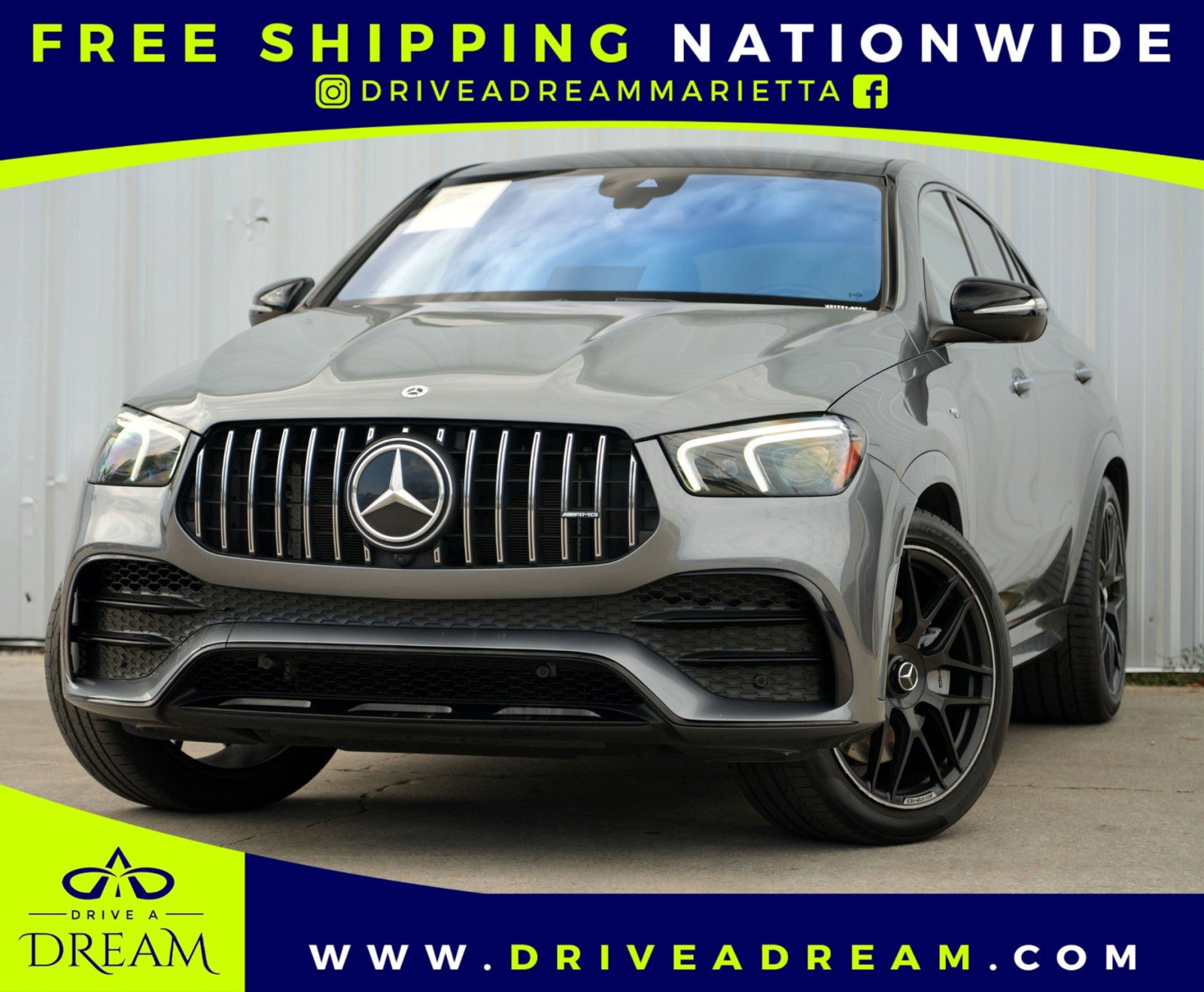 Used 2021 Mercedes-Benz GLE 53 AMG 4MATIC Coupe w/ Acoustic Comfort Package