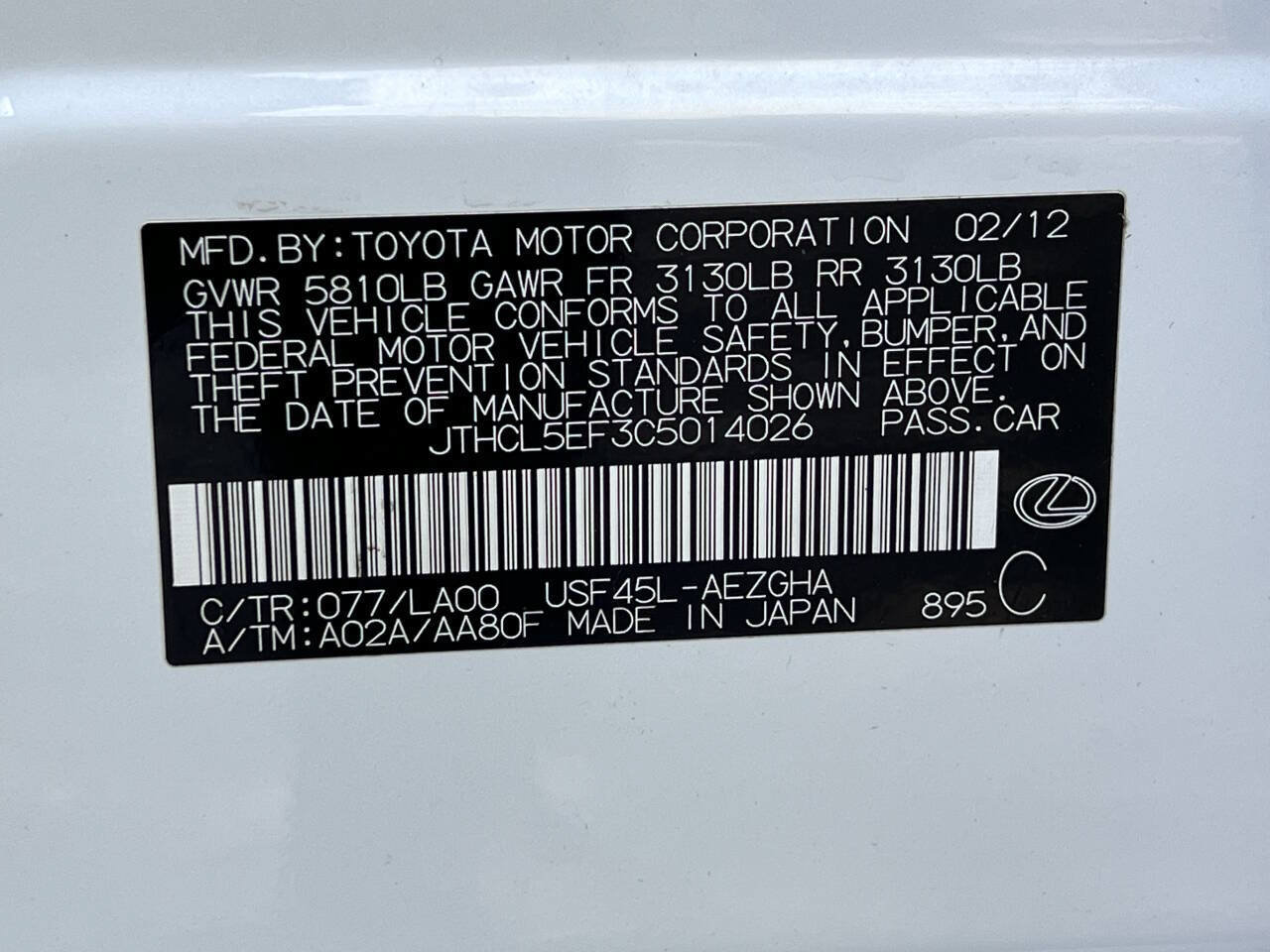 Used 2012 Lexus LS 460 AWD w/ Luxury Value Edition image 39