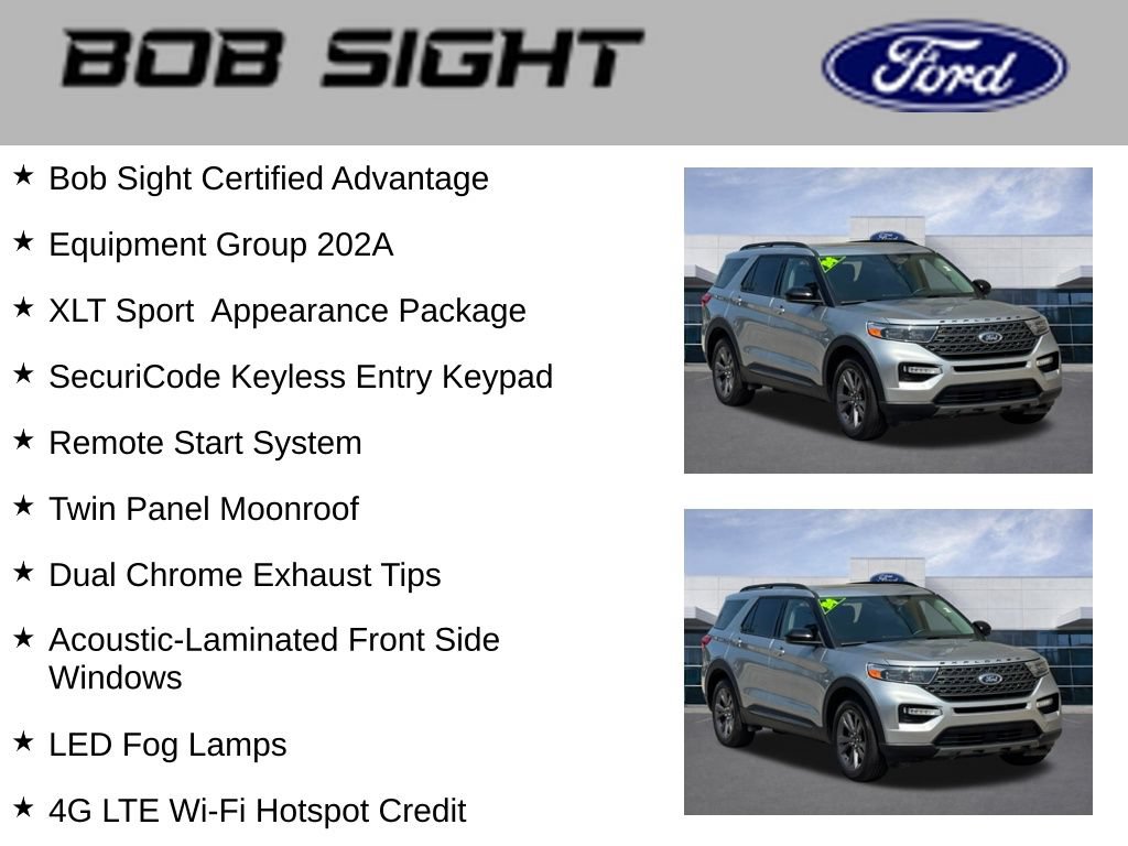 Used 2024 Ford Explorer XLT w/ Equipment Group 202A AWD/4WD video 3