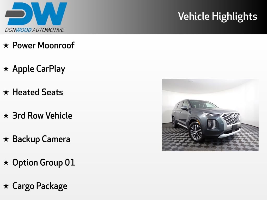 Used 2022 Hyundai Palisade SEL w/ Cargo Package FWD image 3