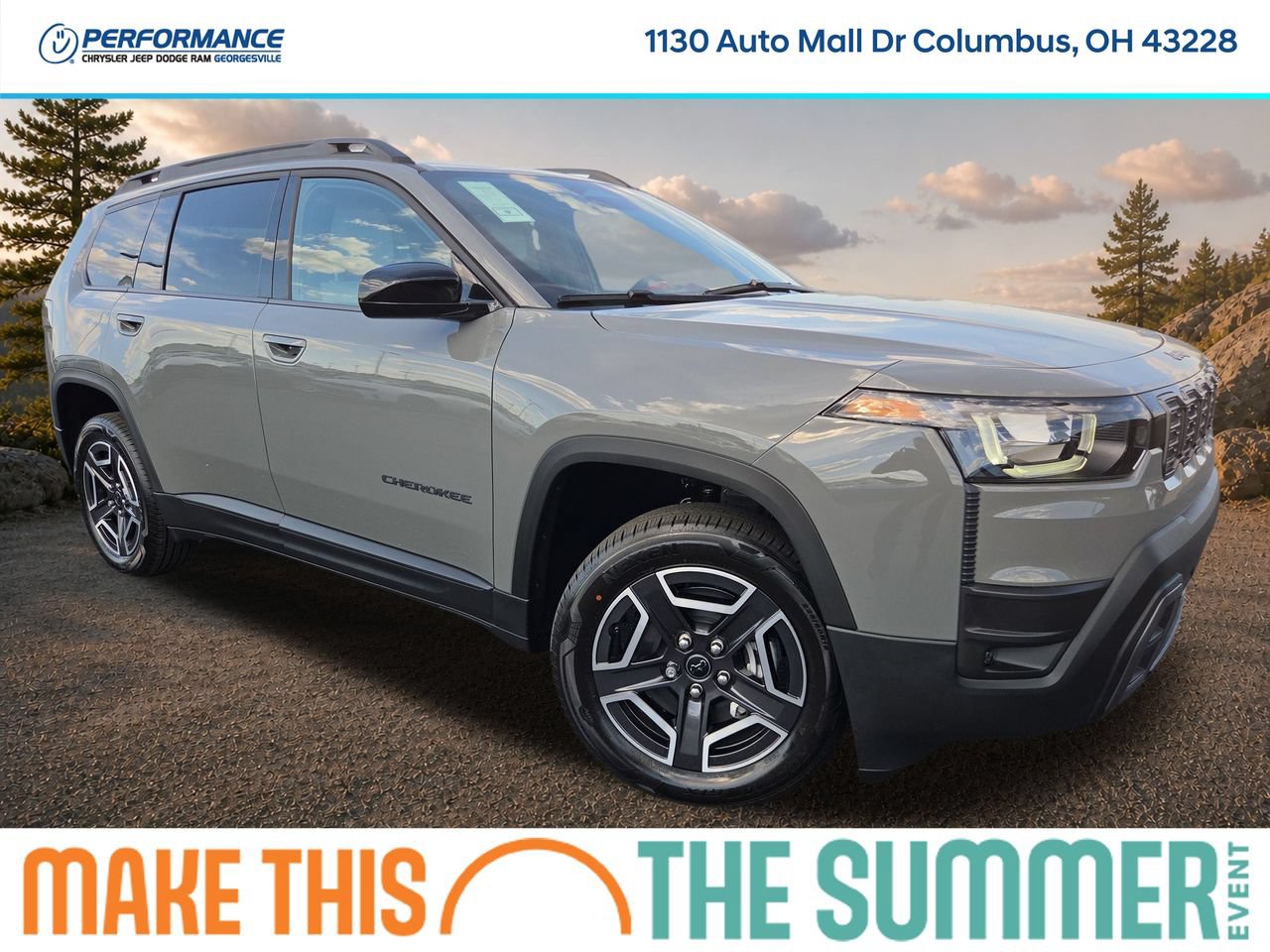 New 2026 Jeep Cherokee Laredo AWD/4WD image 1