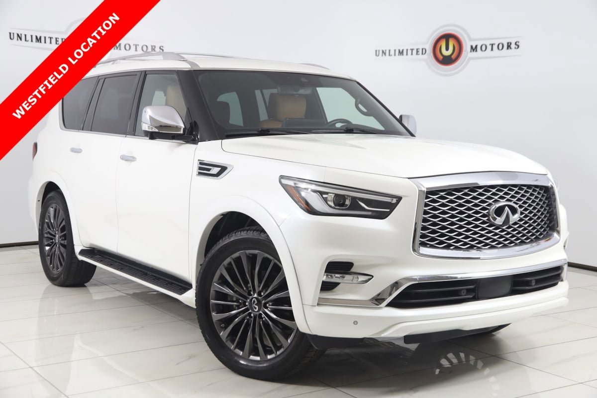 Used 2023 INFINITI QX80 Sensory w/ Cargo Package AWD/4WD image 1