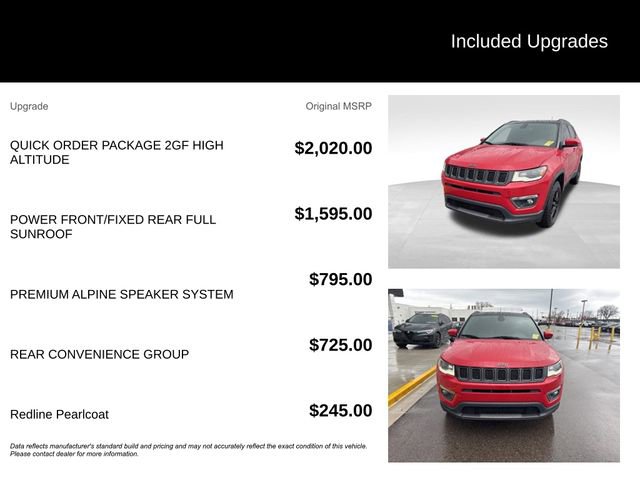 Used 2020 Jeep Compass High Altitude image 8