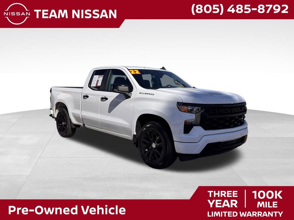 Used 2022 Chevrolet Silverado 1500 Custom