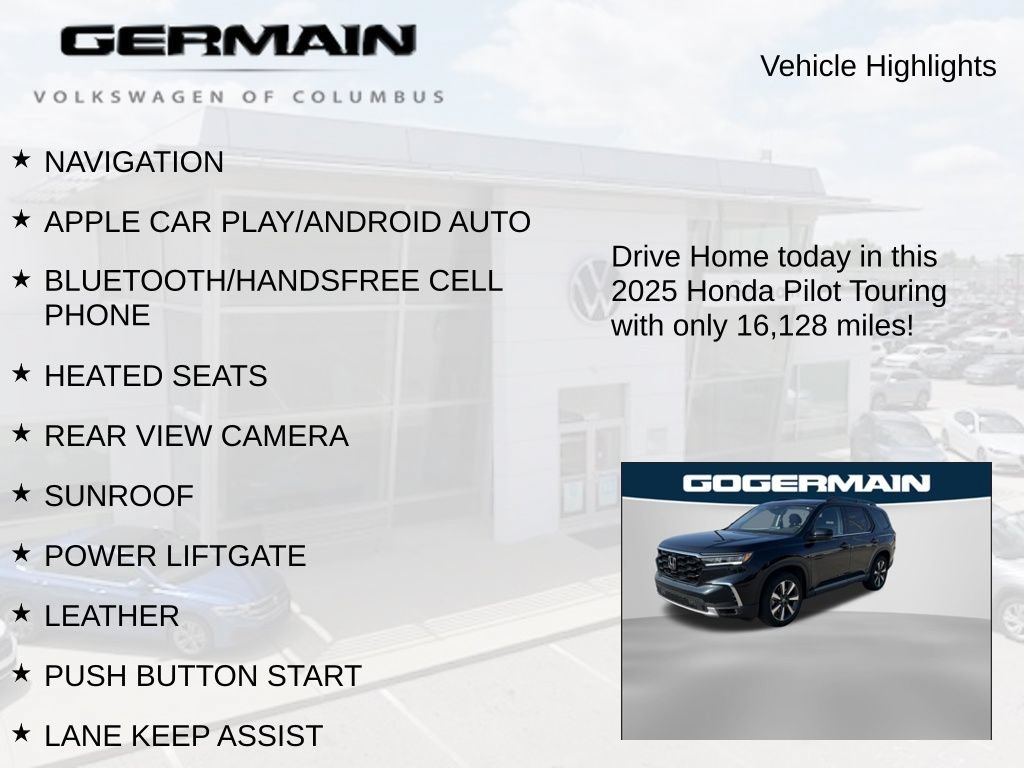 Used 2025 Honda Pilot Touring image 4