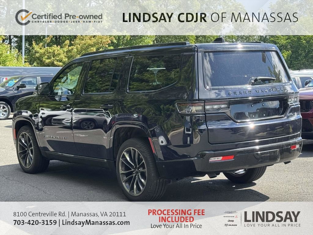Used 2025 Jeep Grand Wagoneer Series III w/ Rear Seat Video Group 1 AWD/4WD image 7