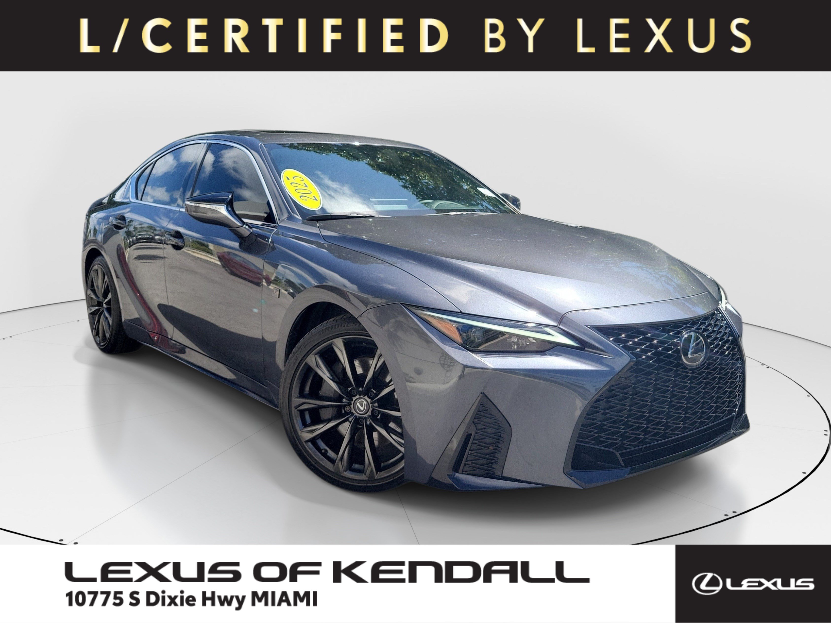 Used 2025 Lexus IS 350 F Sport w/ Accessory Package 2 RWD image 1