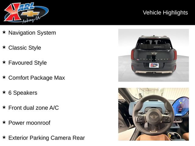 Used 2025 MINI Cooper Countryman S w/ Comfort Package Max image 2