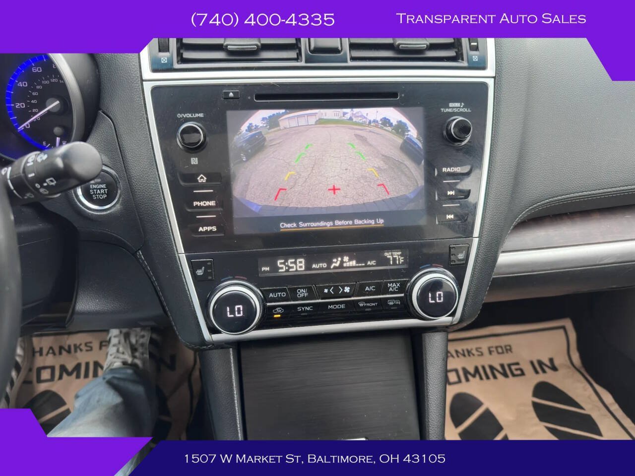 Used 2018 Subaru Outback 2.5i Limited AWD/4WD image 19
