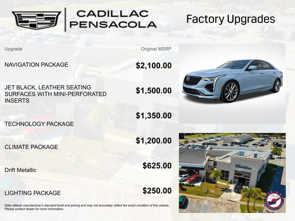 Certified 2025 Cadillac CT4 V image 4
