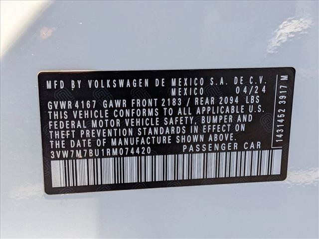 Used 2024 Volkswagen Jetta SE FWD image 24