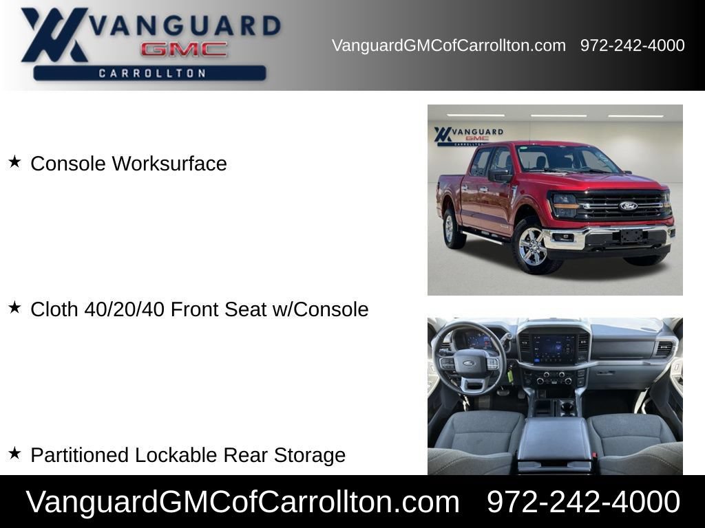 Used 2025 Ford F150 XLT w/ Equipment Group 301A Standard AWD/4WD image 14