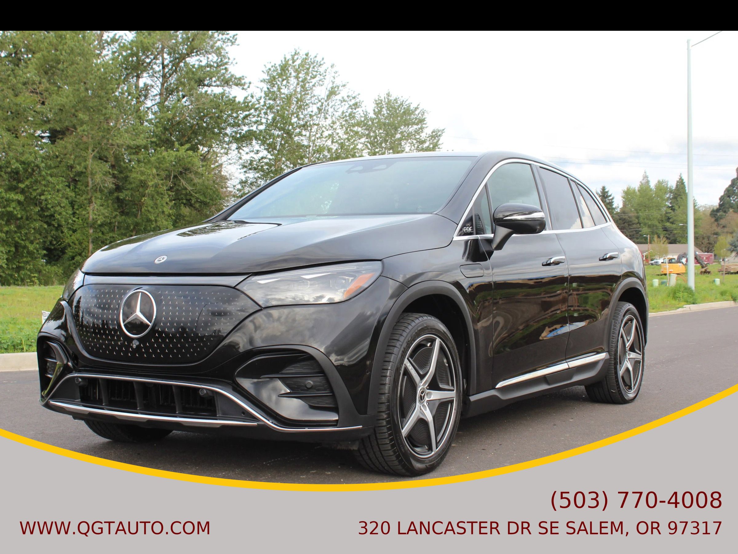 Used 2023 Mercedes-Benz EQE 350+ 4MATIC SUV image 1