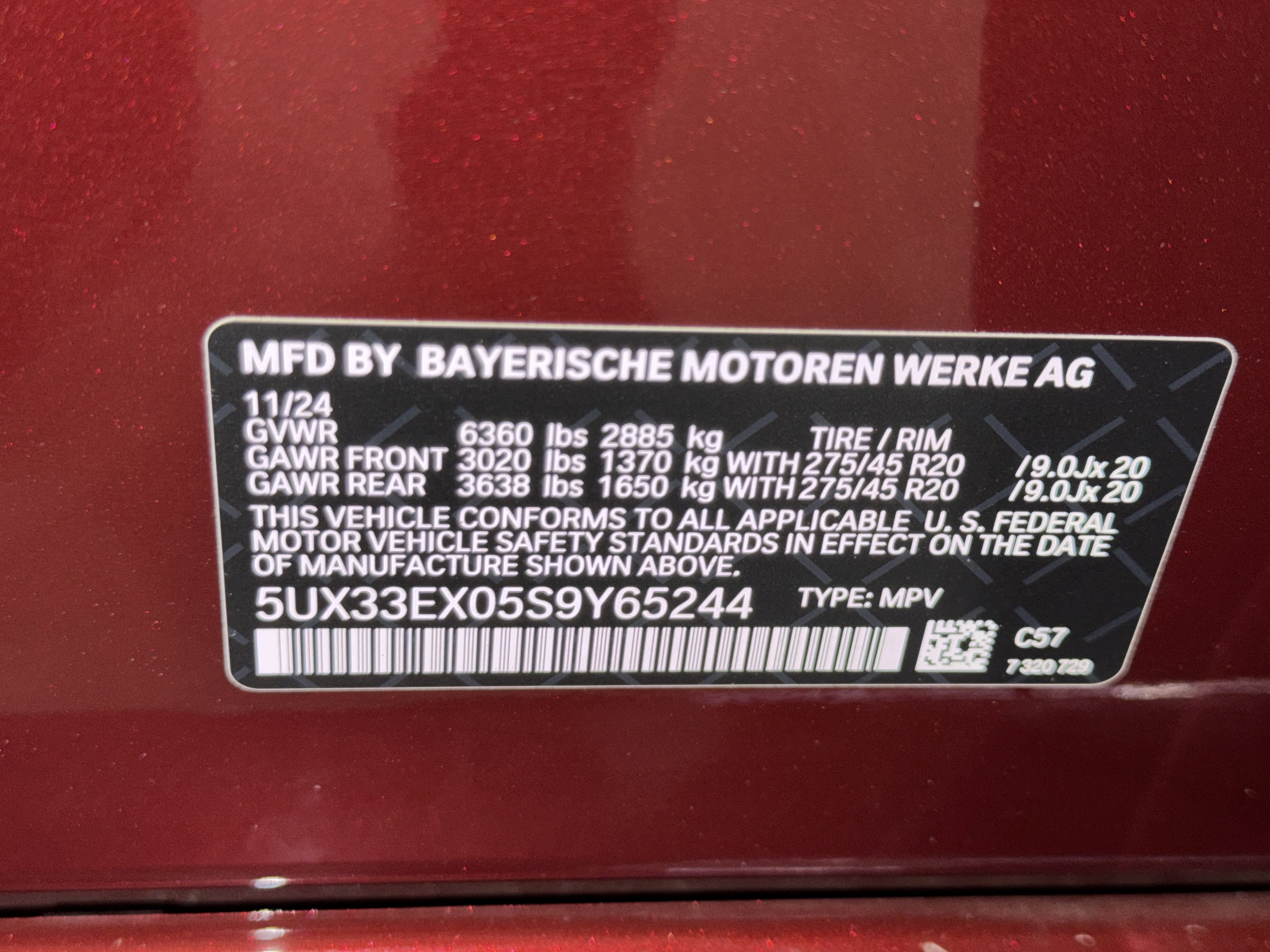 Certified 2025 BMW X6 xDrive40i image 38