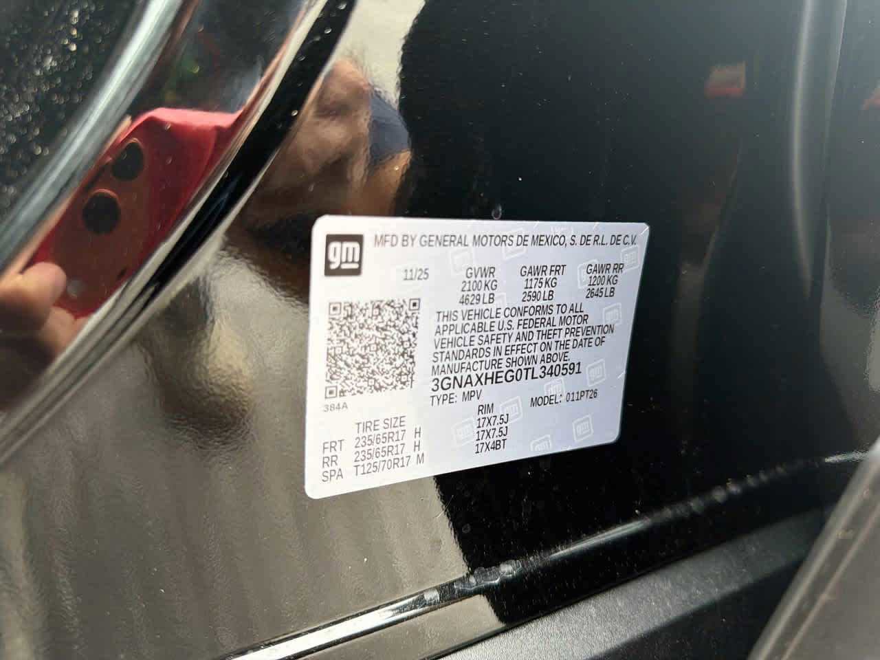 New 2026 Chevrolet Equinox LT w/ Convenience Package II FWD image 32