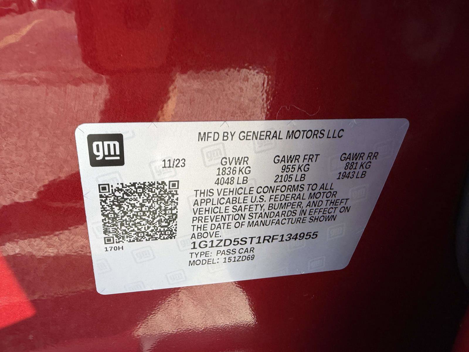Used 2024 Chevrolet Malibu LT FWD image 16