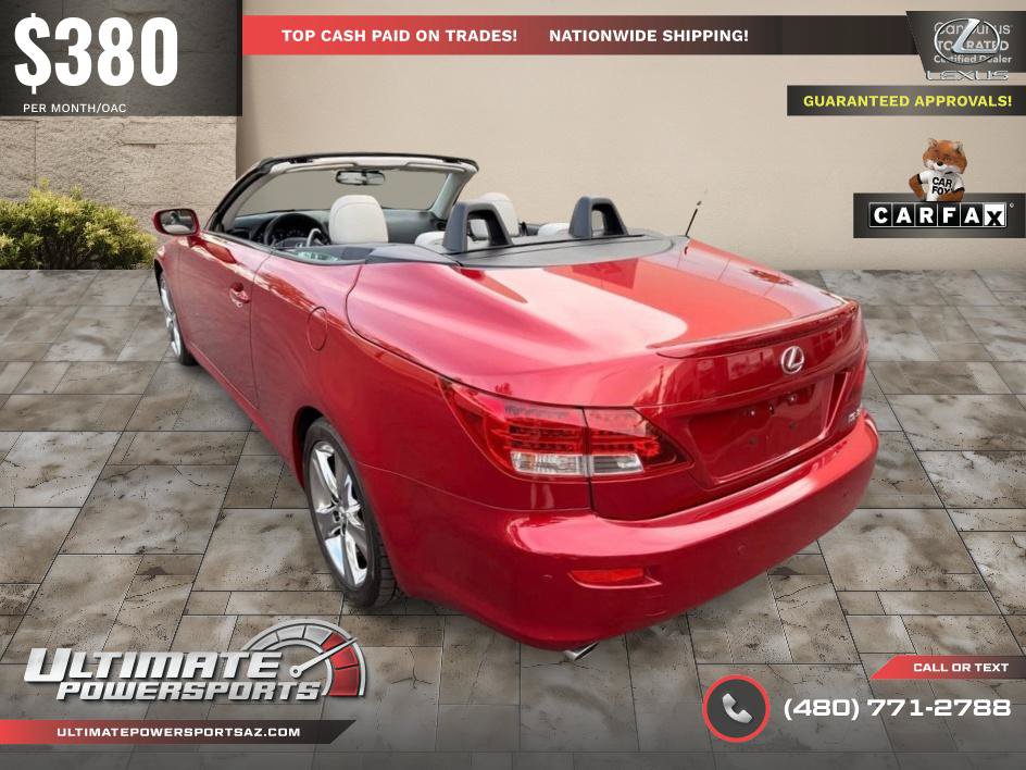 Used 2012 Lexus IS 350C w/ Luxury Pkg RWD image 7