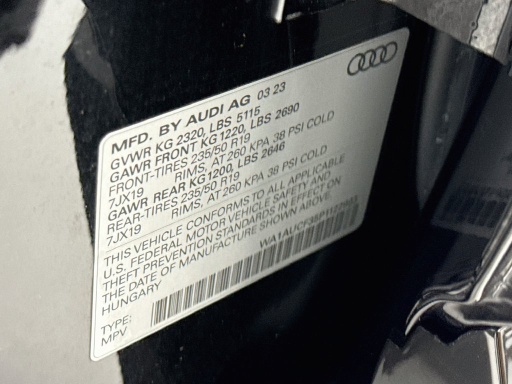 Certified 2023 Audi Q3 2.0T Premium w/ Convenience Package AWD/4WD image 35
