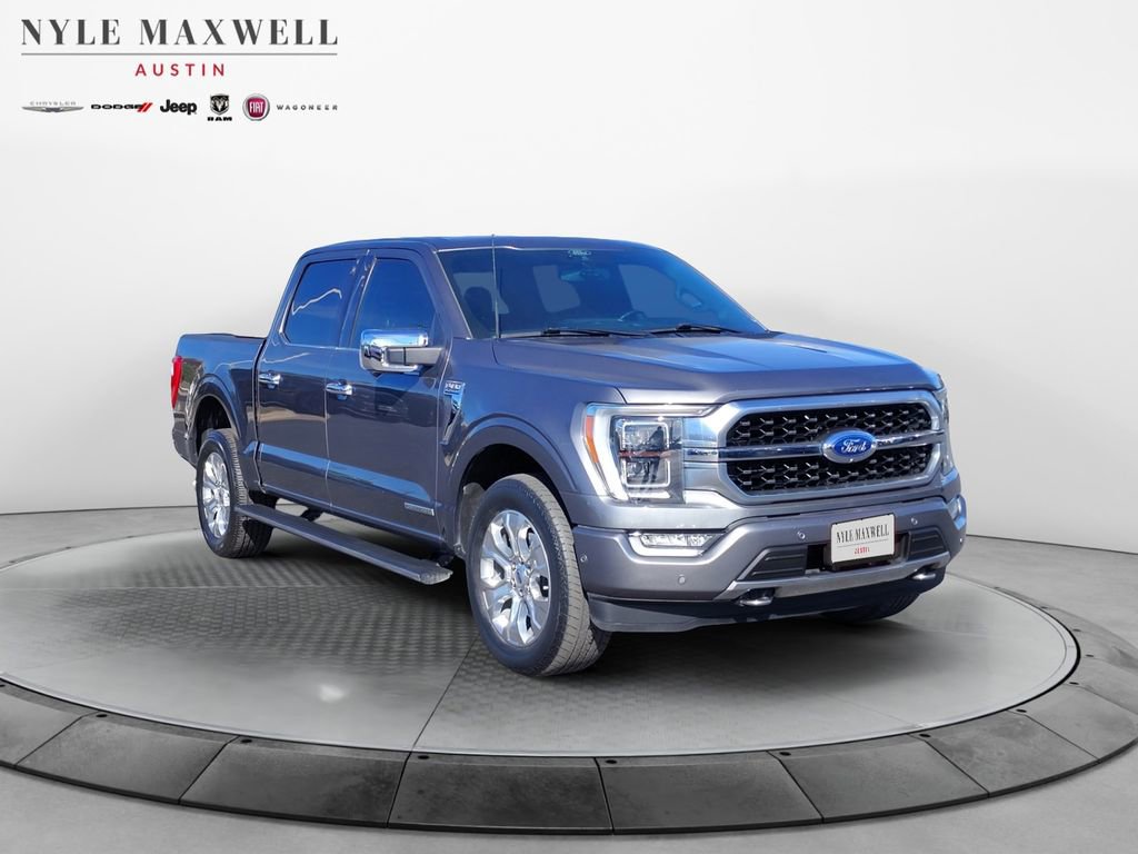 Used 2021 Ford F150 Platinum w/ Equipment Group 701A High image 2
