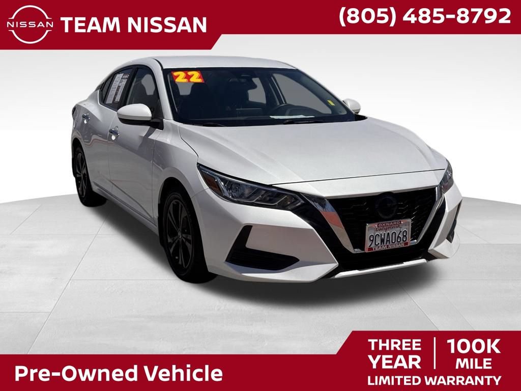 Used 2022 Nissan Sentra SV w/ Trunk Package