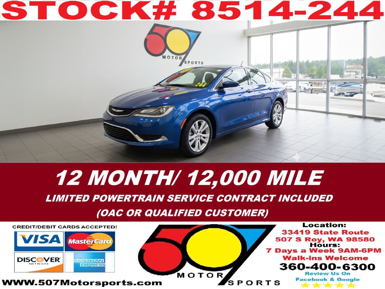 Used 2016 Chrysler 200 Limited