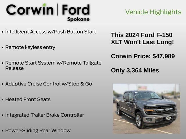 Used 2024 Ford F150 XLT w/ Equipment Group 303A High AWD/4WD image 31
