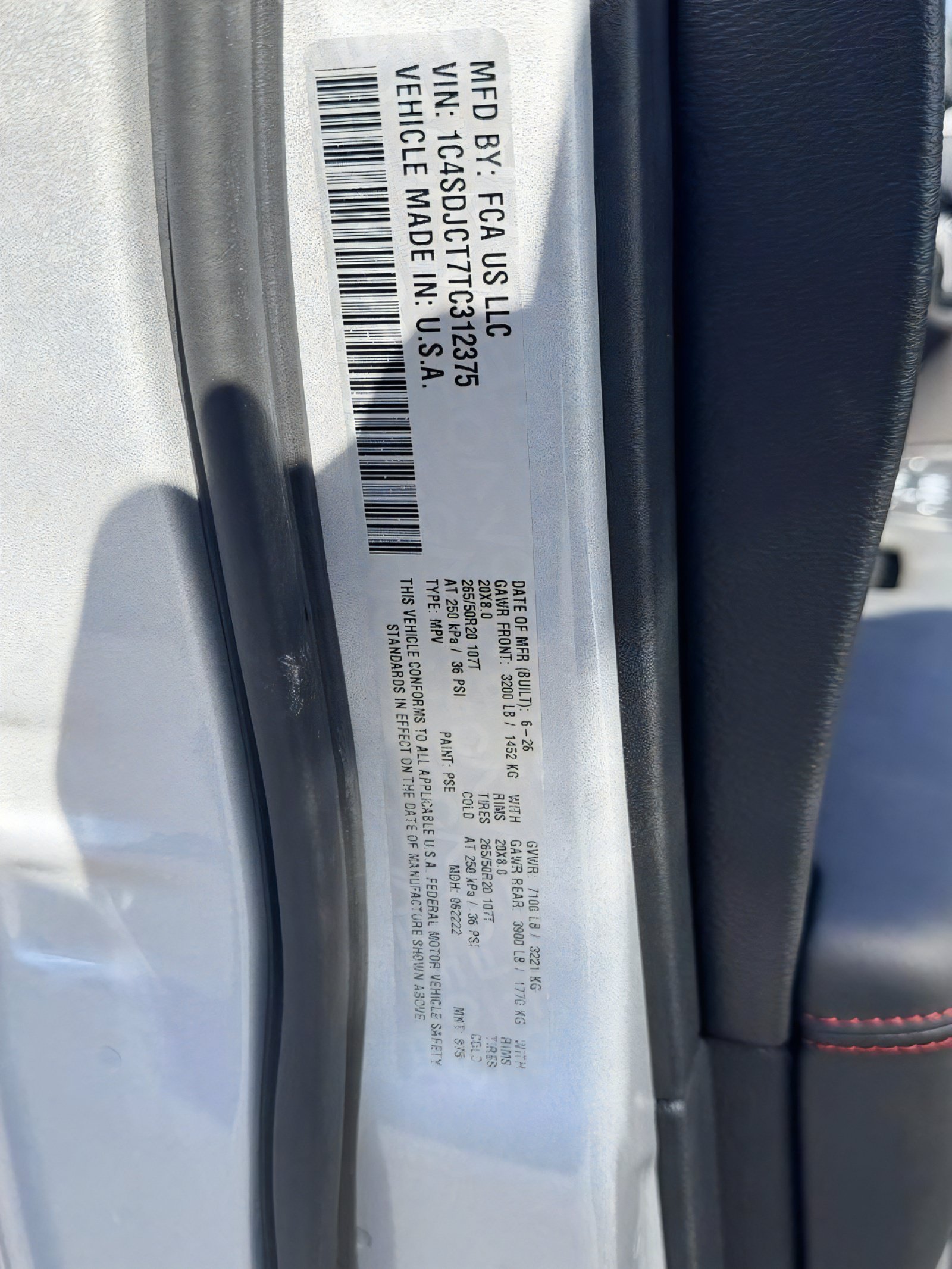 New 2026 Dodge Durango GT AWD/4WD image 25