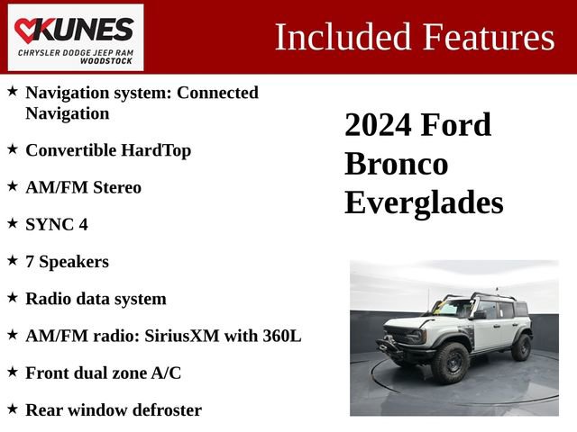Used 2024 Ford Bronco Everglades image 3