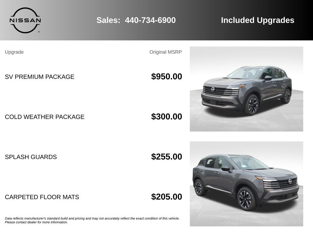 New 2026 Nissan Kicks SV w/ SV Premium Package AWD/4WD image 7