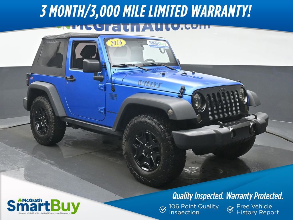 Used 2016 Jeep Wrangler Willys Wheeler image 1