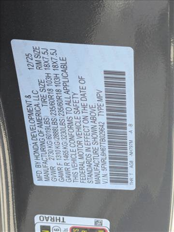 Certified 2026 Honda Odyssey EX-L image 26