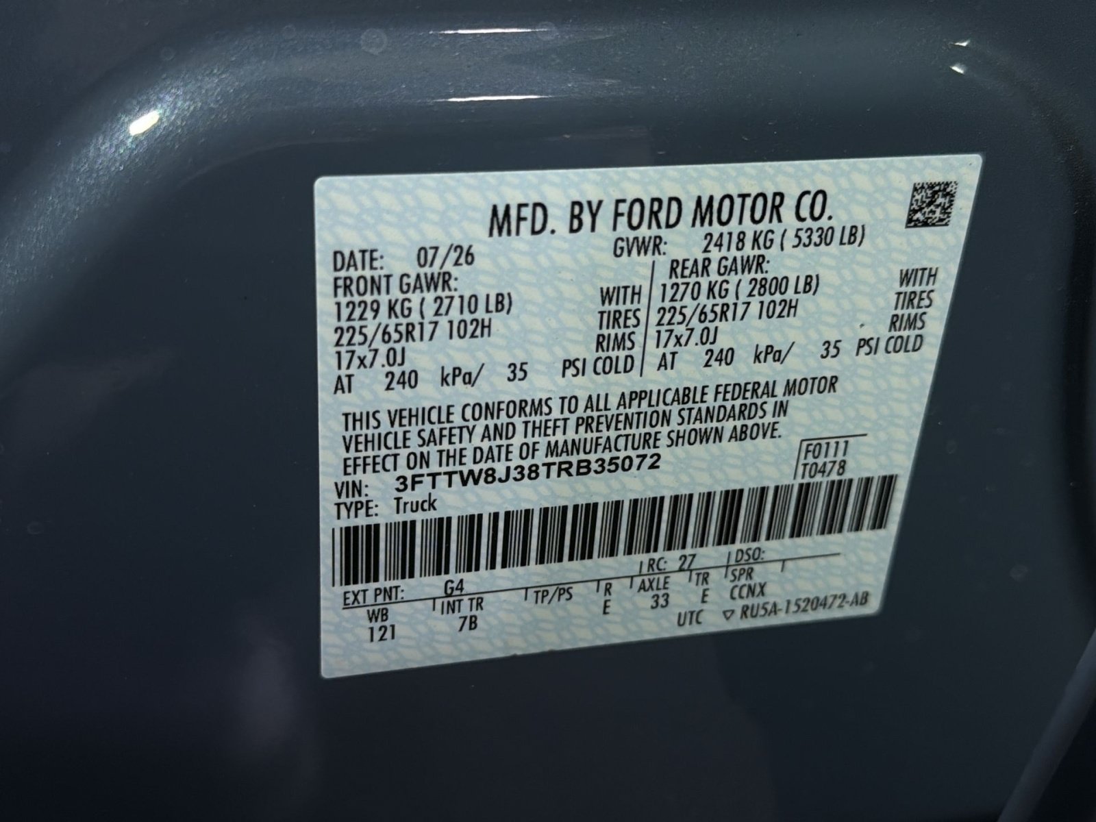 New 2026 Ford Maverick XLT w/ Equipment Group 301A AWD/4WD image 35