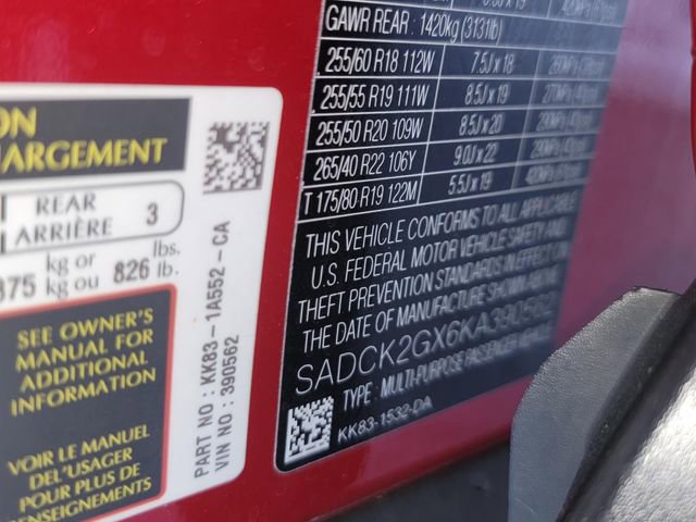 Used 2019 Jaguar F-PACE Prestige image 33