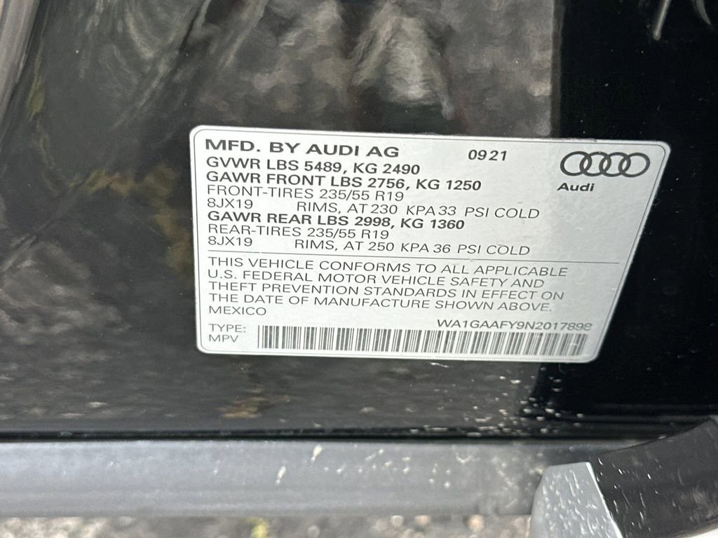 Used 2022 Audi Q5 2.0T Premium w/ Convenience Package AWD/4WD image 27