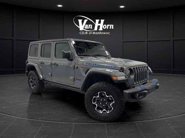 Used 2022 Jeep Wrangler Unlimited Rubicon 4xe w/ Steel Bumper Group
