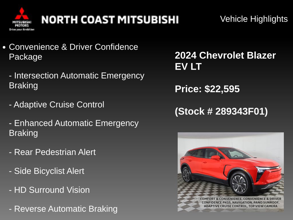 Used 2024 Chevrolet Blazer EV LT AWD/4WD image 2