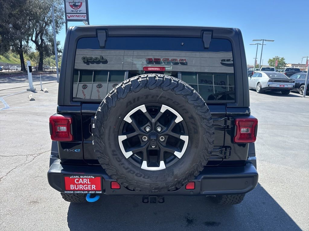 Certified 2025 Jeep Wrangler Unlimited Rubicon 4xe w/ Safety Group image 6