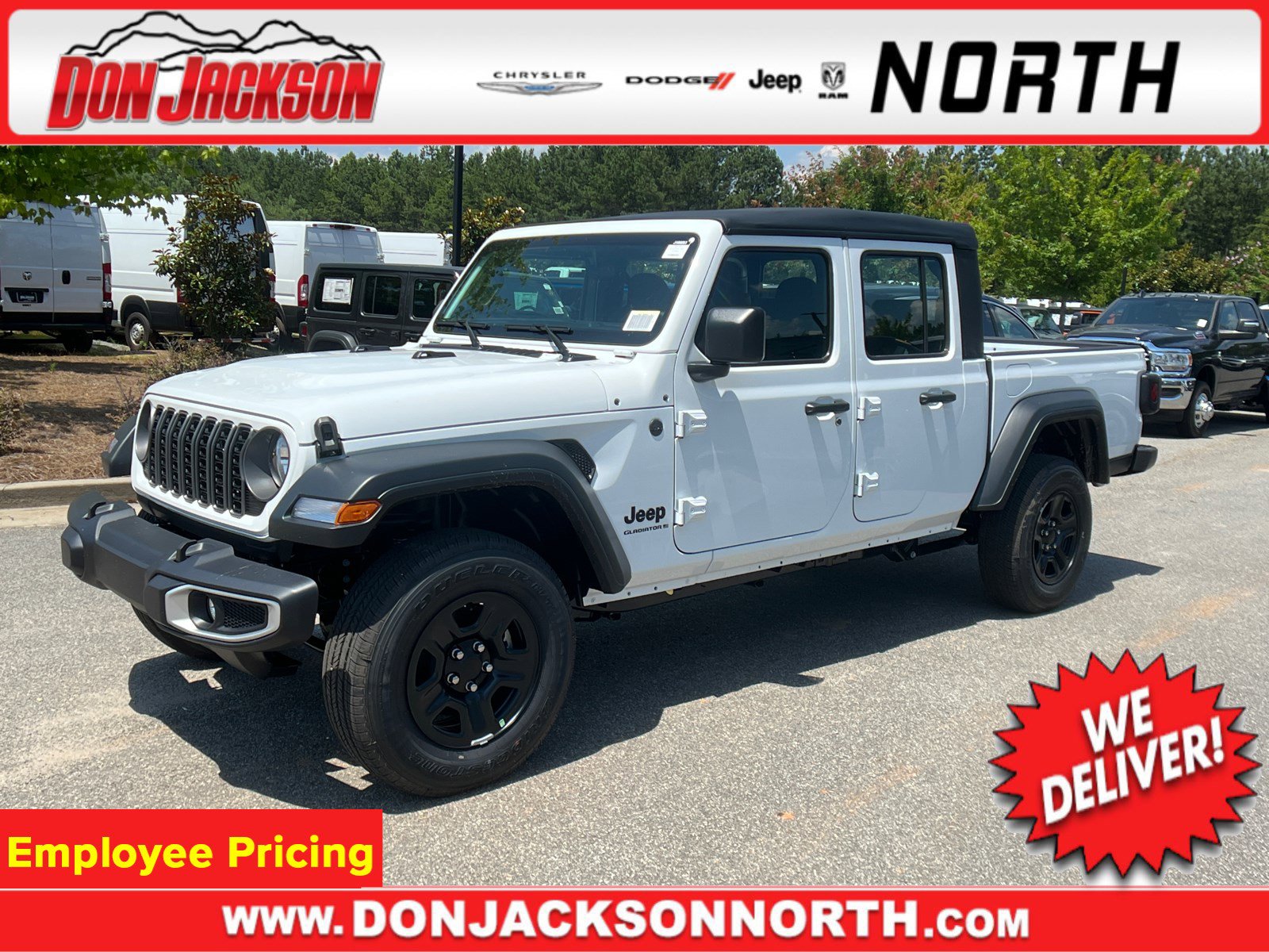 New 2025 Jeep Gladiator Sport