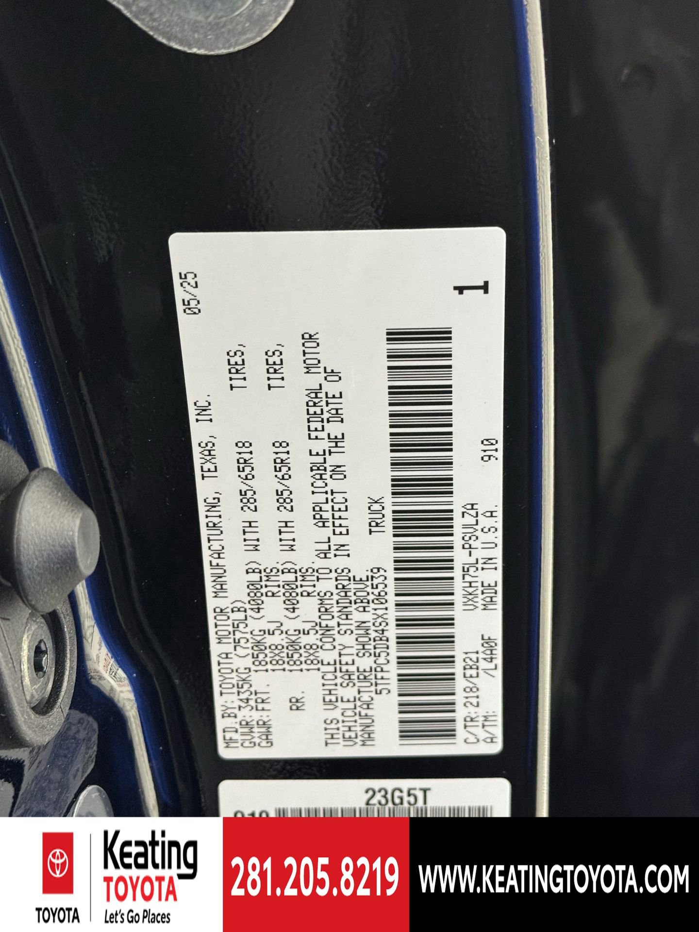 New 2025 Toyota Tundra TRD Pro image 22