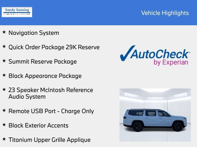 New 2026 Jeep Grand Wagoneer L Summit AWD/4WD image 7