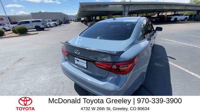 Used 2024 INFINITI Q50 Red Sport 400 AWD/4WD image 8