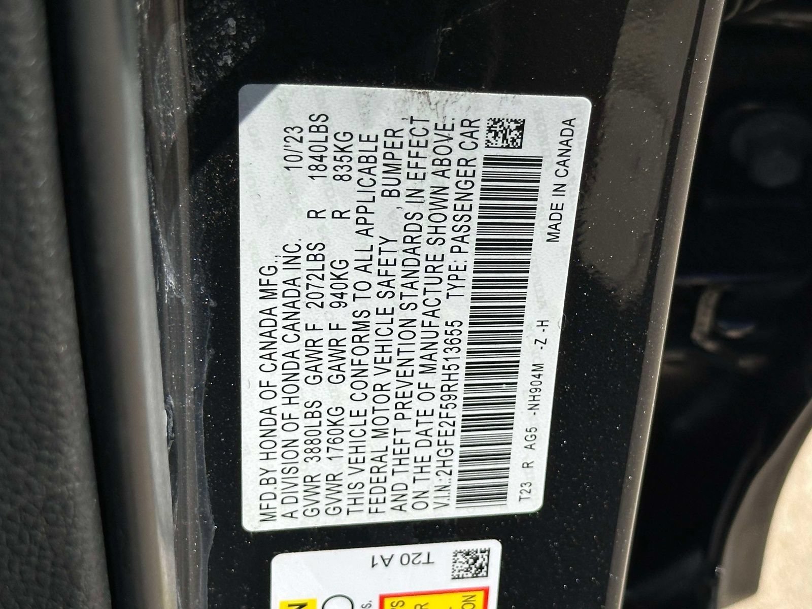 Used 2024 Honda Civic Sport image 24