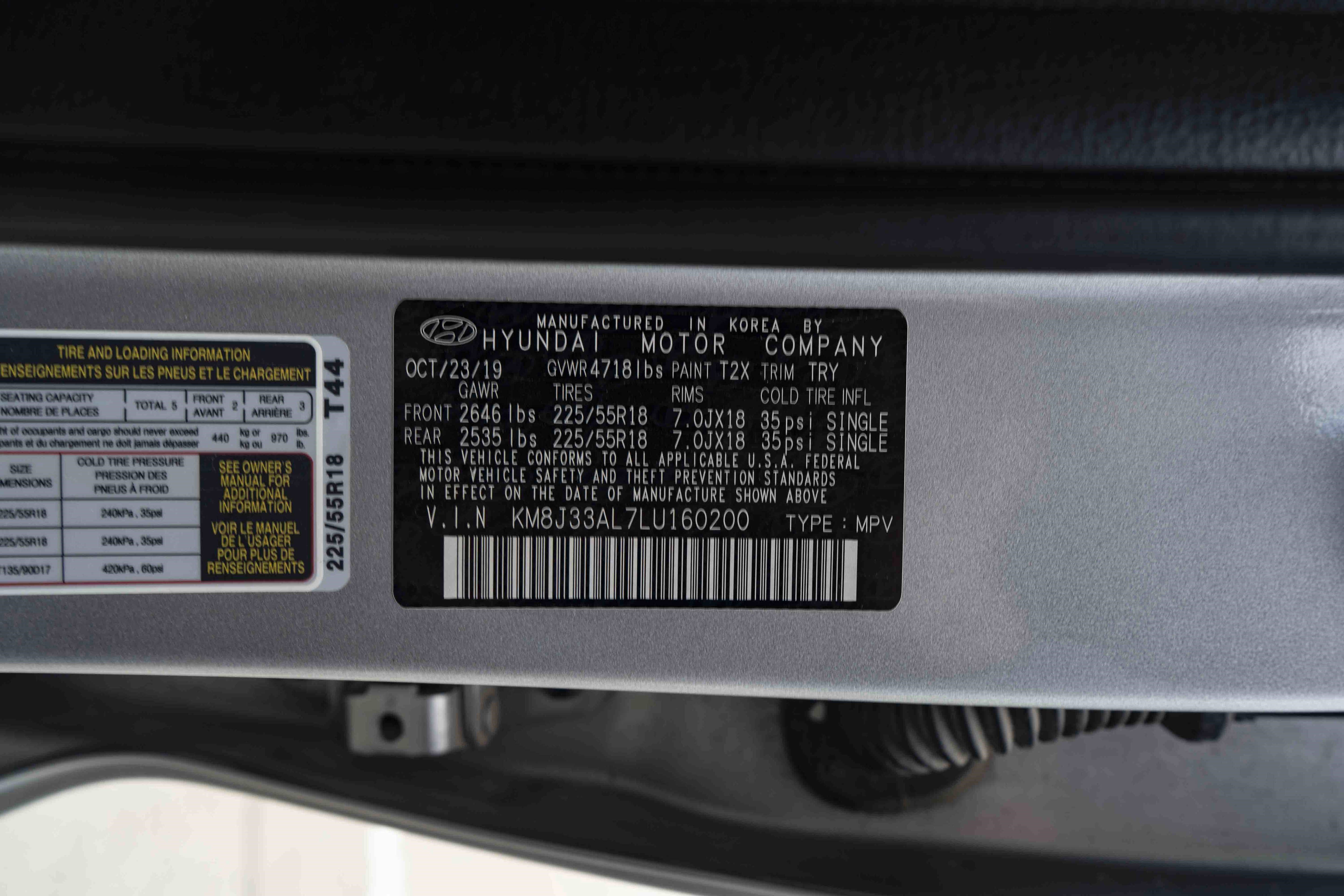 Used 2020 Hyundai Tucson Ultimate FWD image 44