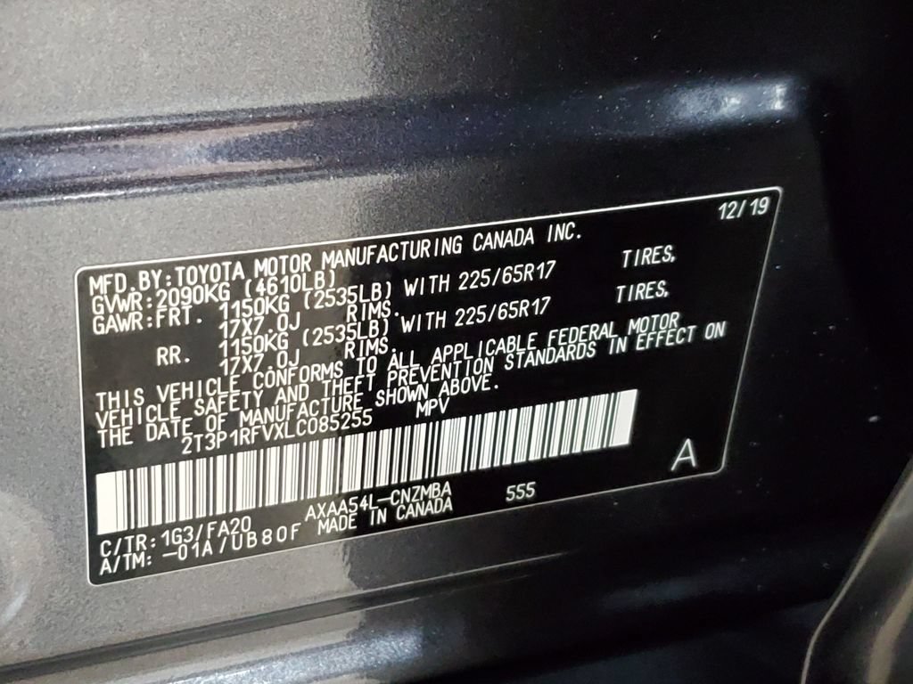Used 2020 Toyota RAV4 XLE AWD/4WD image 37