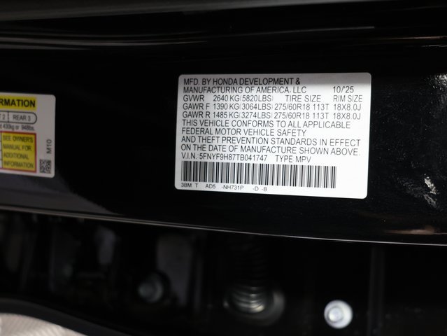 New 2026 Honda Passport TrailSport Elite image 30
